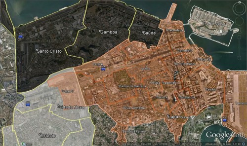 Bairros e localidades do Centro (Cidade)